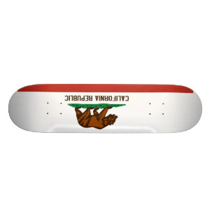 Kalifornien-Staats-Flagge Skateboard