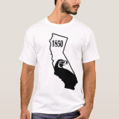 Kalifornien-Staats-Vogel-Tal-Wachtel-T - Shirt (Vorderseite)