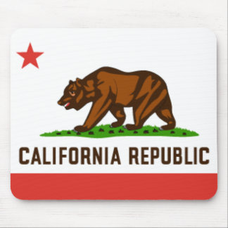 Kalifornien-Staatsflagge Mousepad