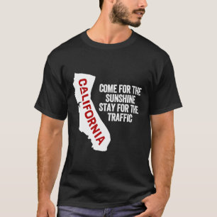Kalifornien State Retro USA Geographie T-Shirt