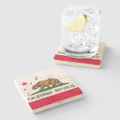 Kalifornien Steinuntersetzer (Seitenansicht)