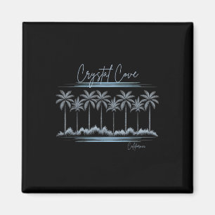Kalifornien Strand Crystal Cove Sommer Vintage Pal Magnet