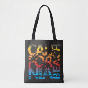 Kalifornien-Strand-Plakat Tasche