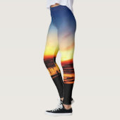 Kalifornien-Strand-Sonnenuntergang Leggings (Links)