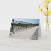 Kalifornien-Strand-Zaun-Anmerkungs-Karte Karte (Gelbe Blume)