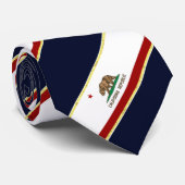 Kalifornien stripes Flagge Krawatte (Gerollt)