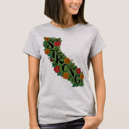 Kalifornien Strong - Unterstützung der Brandopfer T-Shirt