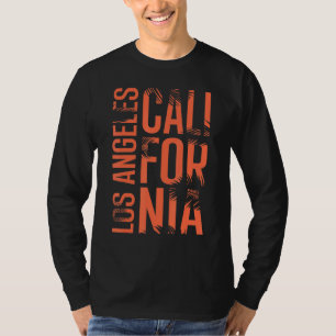 Kalifornien Sunset Surfing Los Angeles Call for Ni T-Shirt