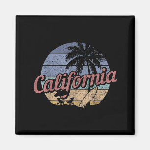 Kalifornien Surf Vintage Souvenir Cali Beach Surfe Magnet