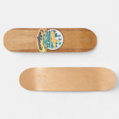 Kalifornien-Surfbrett Skateboard (Horizontal)