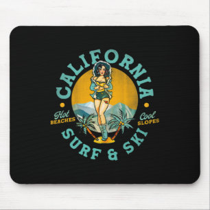 Kalifornien Surfen und Ski fahren Heiße Strände, k Mousepad