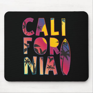 Kalifornien Surfen Vintage Retro Surf Sommer Gesch Mousepad