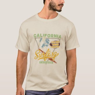 Kalifornien Surfen Vintage-Surf-Design T-Shirt