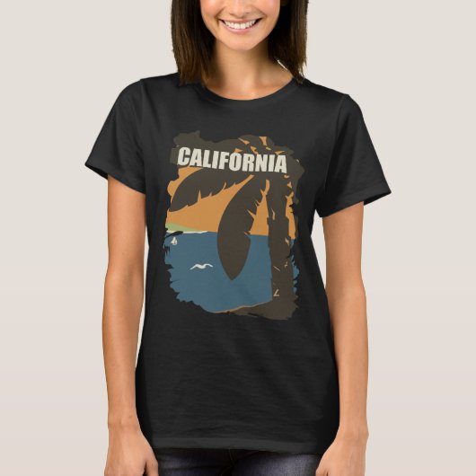 Kalifornien T-Shirt (Vorderseite)