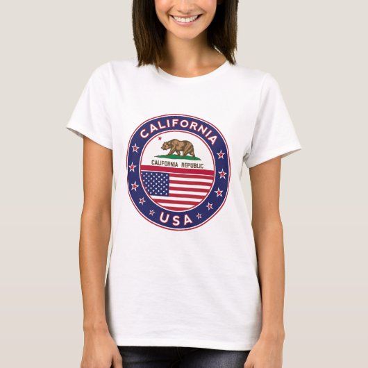 Kalifornien T-Shirt (Vorderseite)