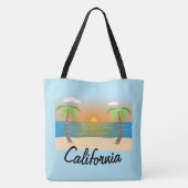 Kalifornien Tasche (Rückseite)