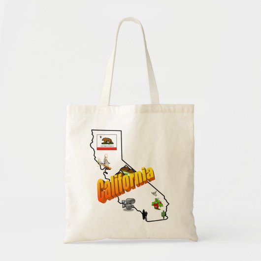 Kalifornien-Tasche Tragetasche (Vorne)