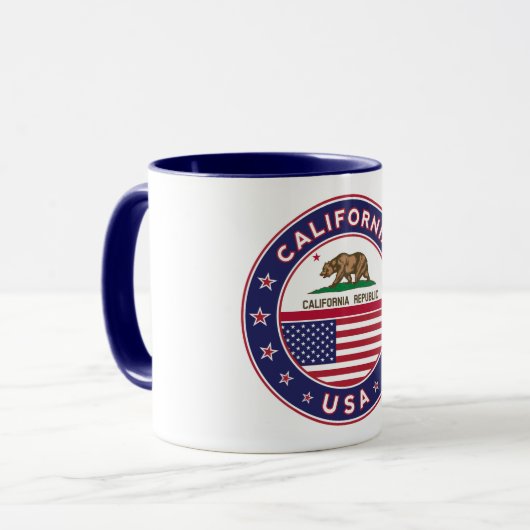 Kalifornien Tasse (Vorderseite Links)