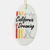 Kalifornien-Träumen Keramikornament (Rechts)