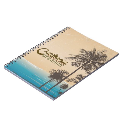 Kalifornien-Träumen Notizblock (Linke Seite)