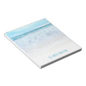 Kalifornien träumt Meereswellen Foto Notizblock (angewinkelt)