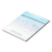 Kalifornien träumt Meereswellen Foto Notizblock (Rotiert)