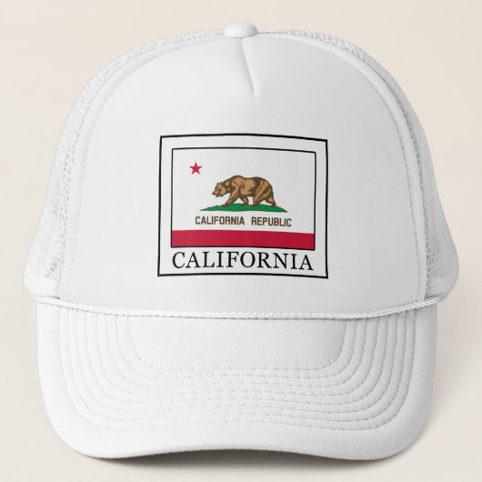 Kalifornien Truckerkappe (Vorderseite)