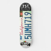 KALIFORNIEN/TST-Skateboard Skateboard (Vorderseite)