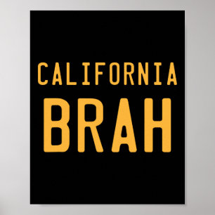 Kalifornien-Typ Retro Westküste Socal Norcal Surfe Poster