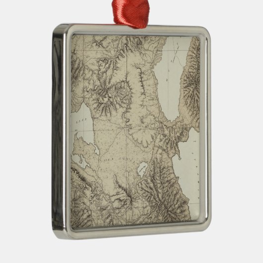 Kalifornien und Nevada 10 Ornament Aus Metall (Rechts)