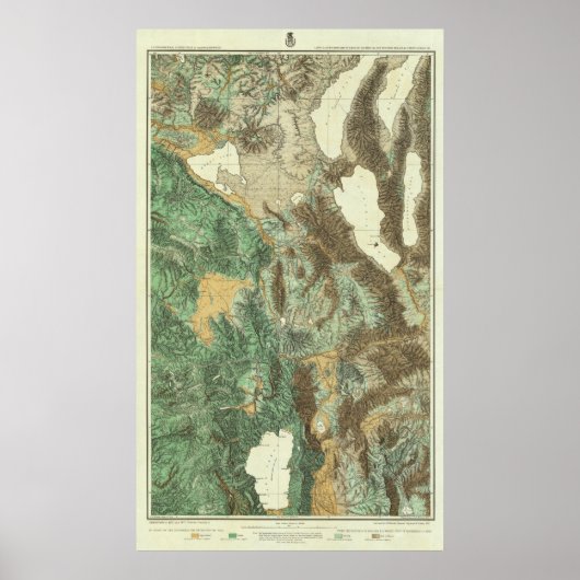 Kalifornien und Nevada 2 Poster (Vorne)