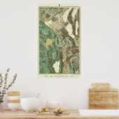Kalifornien und Nevada 2 Poster (Küche)