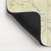 Kalifornien und Nevada 3 Mousepad (Ecke)