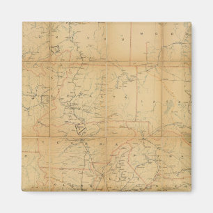 Kalifornien und Nevada 9 Magnet