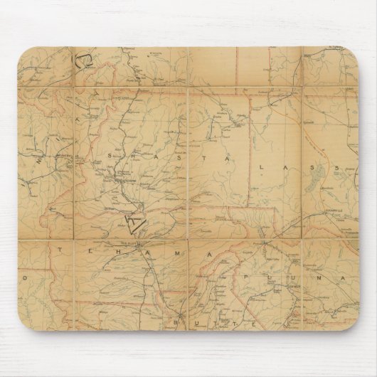 Kalifornien und Nevada 9 Mousepad (Vorne)