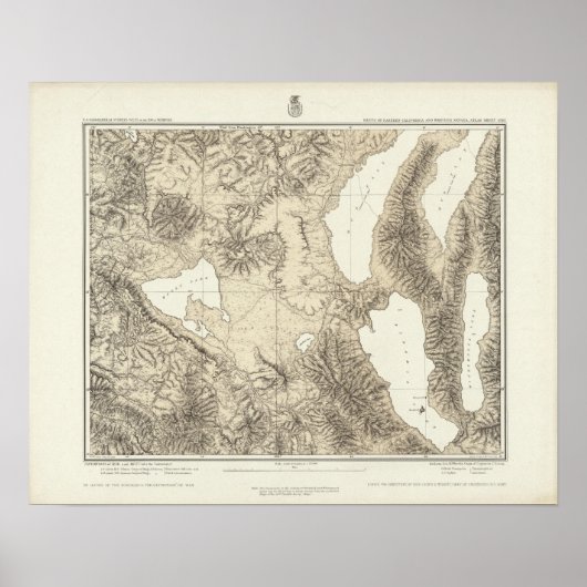 Kalifornien und Nevada 9 Poster (Vorne)
