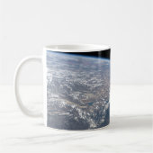 Kalifornien und Nevada wurden aus dem All gesehen. Kaffeetasse (Links)