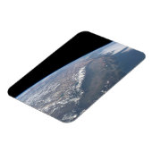 Kalifornien und Nevada wurden aus dem All gesehen. Magnet (Linke Seite)