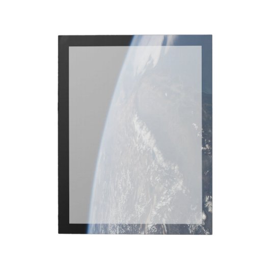 Kalifornien und Nevada wurden aus dem All gesehen. Notizblock (Rotiert)