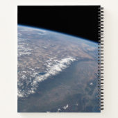 Kalifornien und Nevada wurden aus dem All gesehen. Notizblock (Rückseite)