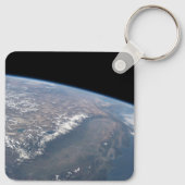 Kalifornien und Nevada wurden aus dem All gesehen. Schlüsselanhänger (Rückseite)