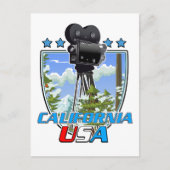 Kalifornien USA Feiertagspostkarte (Vorderseite)