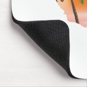 Kalifornien USA Kartenposter Mousepad (Ecke)