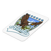 Kalifornien USA Magnet (Linke Seite)