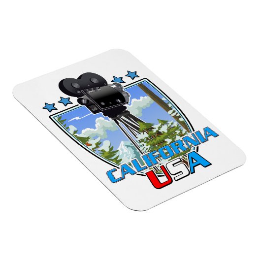 Kalifornien USA Magnet (Rechte Seite)