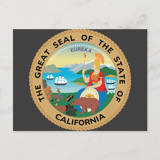 Kalifornien, USA Postkarte (Vorderseite)