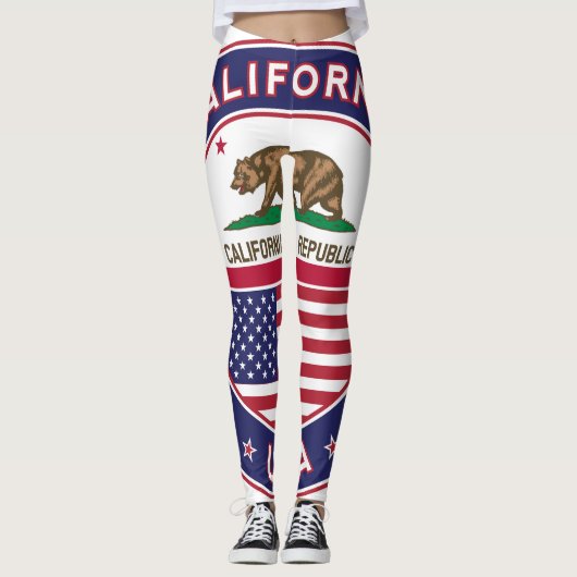 Kalifornien, USA States, Leggings (Vorderseite)