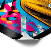 KALIFORNIEN VERBREITETE KATZE 2 POSTER (Ecke)