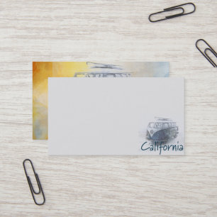 Kalifornien Visitenkarte