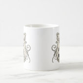 Kalifornien-Vogelbeobachter Kaffeetasse (Mittel)